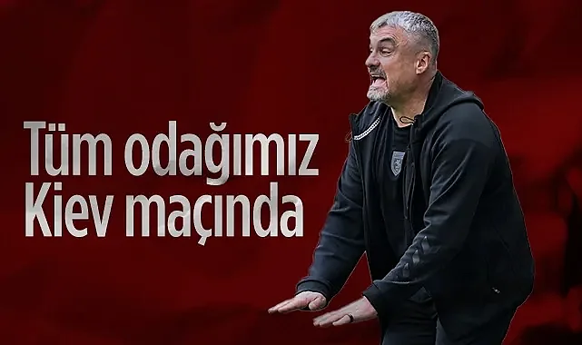 Samsunspor Teknik Direktörü Thomas Reis: Tüm Odağımız Dinamo Kiev Maçında