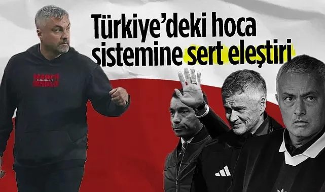 Samsunspor'un Hocası Reis'ten Türkiye'deki Sisteme Sert Eleştiri