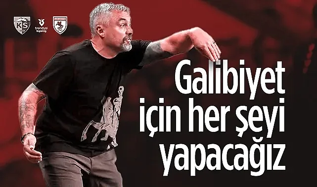Samsunspor'un Hocası Thomas Reis: Kayserispor Maçını Kazanmak İçin Her Şeyi Yapacağız