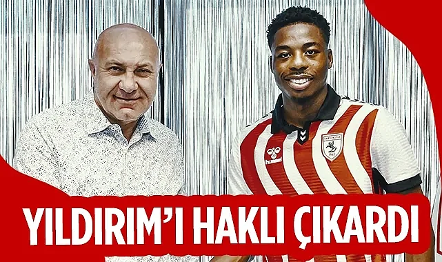 Samsunspor'un Yıldızı Musaba: Başkan Yıldırım'ın Sözlerini Haklı Çıkardı