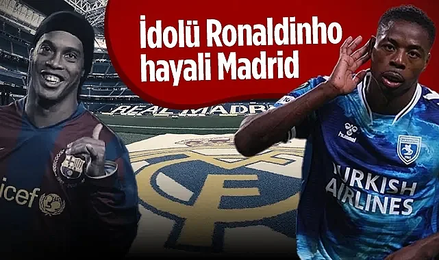 Samsunspor'un Yıldızı Musaba: İdolüm Ronaldinho, Hayalim Real Madrid'de Oynamak