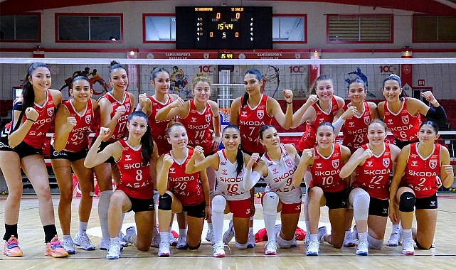 Samsunspor Voleybol’dan İkide İki