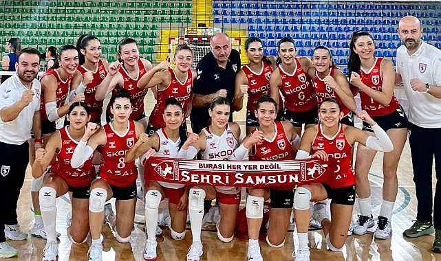 Samsunspor Voleybol Seriyi 5 Maça Çıkardı