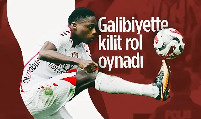 Samsunsporlu Anthony Musaba'dan Göz Dolduran Performans