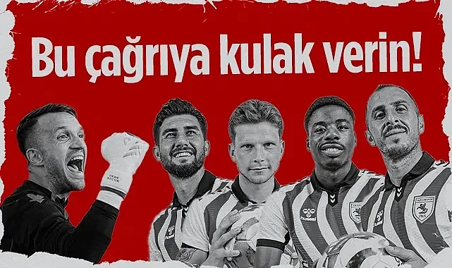 Samsunsporlu Futbolculardan Dinamo Kiev Maçı Öncesi Taraftara Çağrı