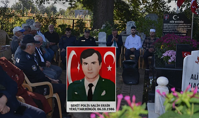 Şehit Polis Memuru Salih Ersin, Şehadetinin 39. Yılında Bafra’da Dualarla Anıldı