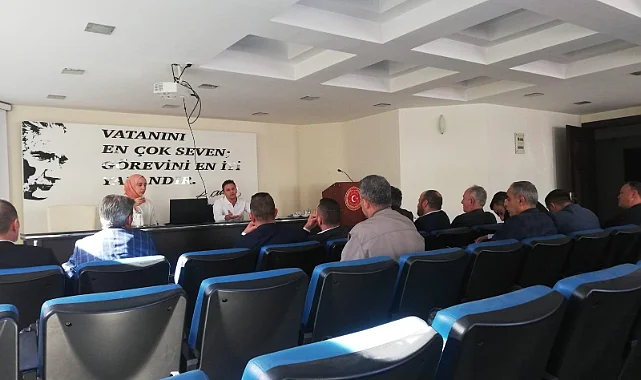 Tekkeköy Muhtarlarına Toplumsal Farkındalık Eğitimi Verildi