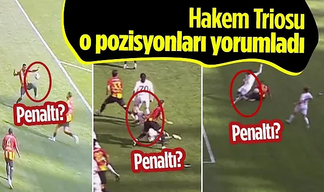 Trio Ekibi Ne Dedi? Samsunspor'un Kayserispor Maçındaki 3 Penaltı Pozisyonu...