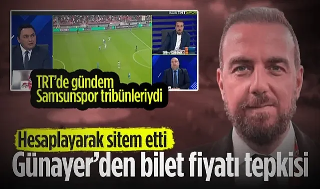 TRT Spor'da Samsunspor'a 'Bilet Hesaplı' Eleştiri: Bu Başarı Bomboş Tribüne Olmaz