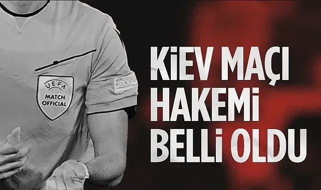 Samsunspor'un Dinamo Kiev Maçı Hakemi Belli Oldu