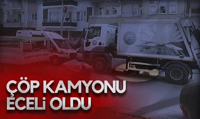 Vezirköprü’de Trafik Kazası: Belediye Çöp Kamyonunun Çarptığı Yaşlı Adam Öldü