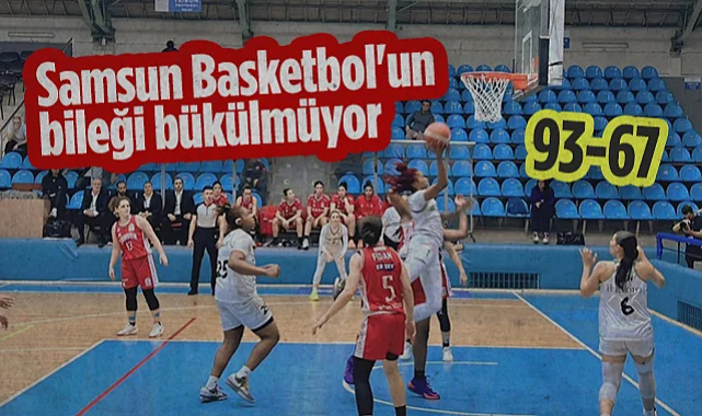 Zorlu Koleji Samsun Basketbol'un Bileği Bükülmüyor