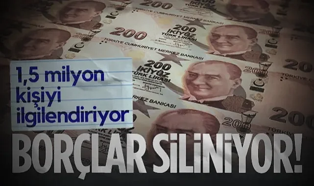 1,5 Milyon Kişinin Borcu Siliniyor! TBMM'ye Sunuldu...