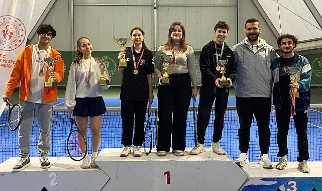10 Kasım Atatürk’ü Anma Tenis Turnuvası Sona Erdi