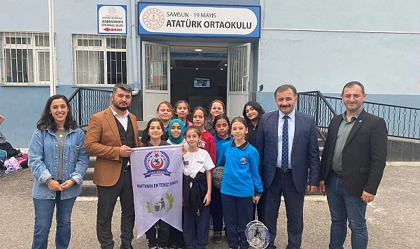 19 Mayıs Atatürk Ortaokulu'ndan Dönüşüm Başlasın: Hedef Yeşil Vatan Projesi