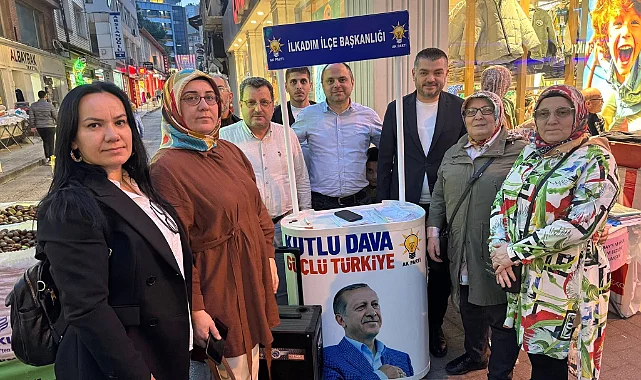 AK Parti İlkadım Üye Çalışması Yaptı