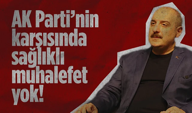AK Partili Mustafa Varank Samsun'da Konuştu: AK Parti’nin Karşısında Sağlıklı Muhalefet Yok!