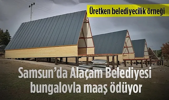 Alaçam Belediyesi Bungalovla Maaş Ödüyor: Üretken Belediyecilik Örneği