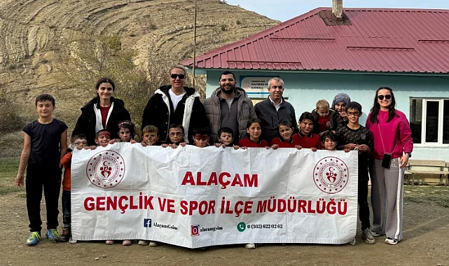 Alaçam Mobil Spor Okulu Köyleri Dolaşıyor
