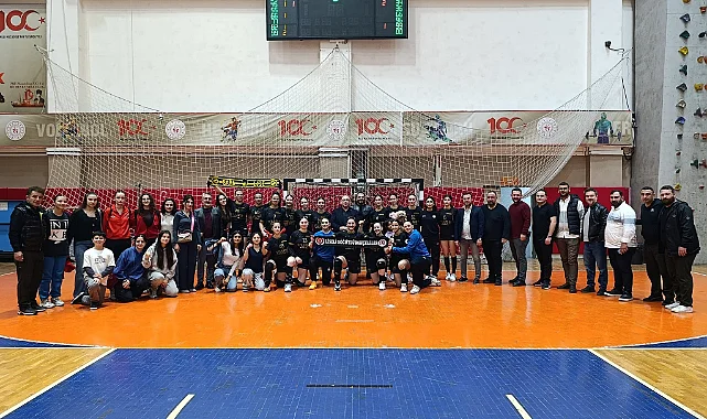 ASKON Samsun GSK, Yozgat'ı 28-21 Yendi, Sahaya Anlamlı Pankartla Çıktı