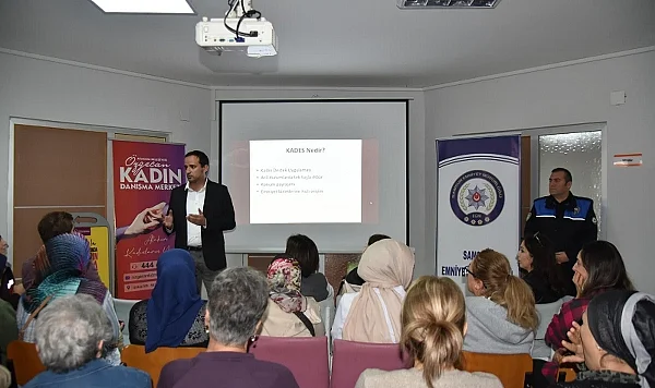 Atakum’da Kadına Şiddete Hayır Programı:KADES ve 6284 Sayılı Kanun Anlatıldı