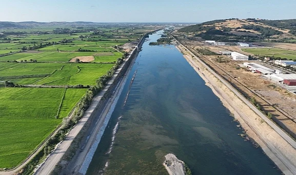 Bafra'da OSB'leri Birleştiren Dev Kızılırmak Köprüsü Hızla Yükseliyor