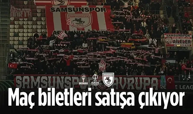 Breidablik- Samsunspor Maç Biletleri Satışa Çıkıyor!