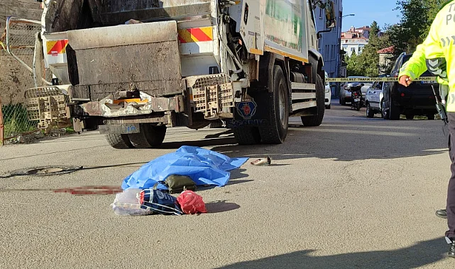 Çöp Kamyonunun Altında Kalan Yaşlı Kadın Hayatını Kaybetti