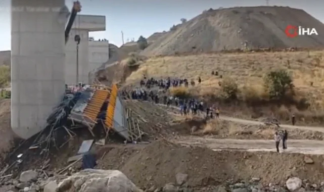 Diyarbakır Kulp'ta Köprü Çökmesi Faciası: 3 İşçi Öldü, 2 İşçi Yaralandı