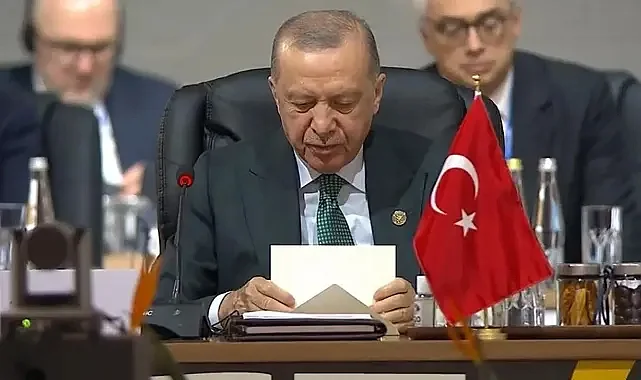 Erdoğan'dan İsrail'e G20 Tepkisi: Filistin 70 Yıl Geriye Gitti