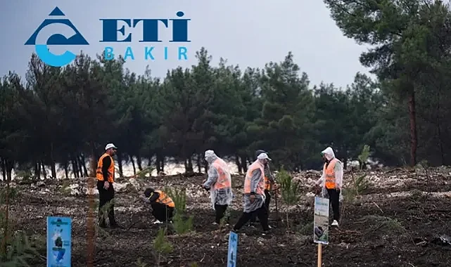Eti Bakır, Milli Ağaçlandırma Günü'nde 8 İlde 41 Bin Fidanı Toprakla Buluşturdu