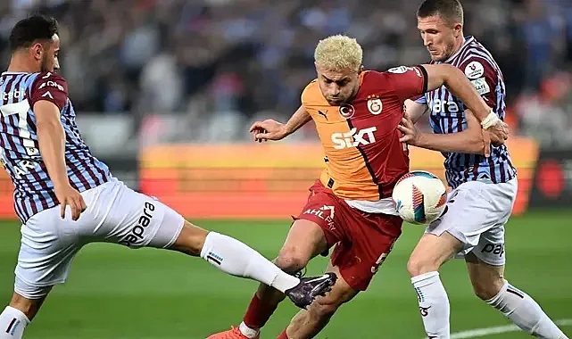 Galatasaray-Trabzonspor Maçının İlk 11'leri Açıklandı