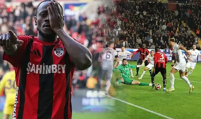 Gaziantep FK - Eyüpspor Maçında Kavga Çıktı, Boateng Gol Attı: Çok İlginç Anlar
