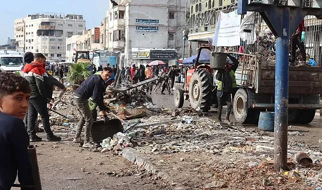 Gazze’de Saldırı İzlerini Silme Seferberliği: Yeniden İnşa Edeceğiz Kampanyası