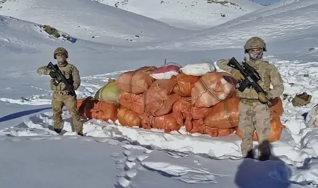 Hakkari ve Ağrı’da Kilolarca Uyuşturucu Ele Geçirildi