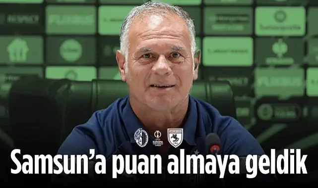 Hamrun Spartans'ın Hocasından İddialı Açıklama: Samsun'a Puan Almaya Geldik
