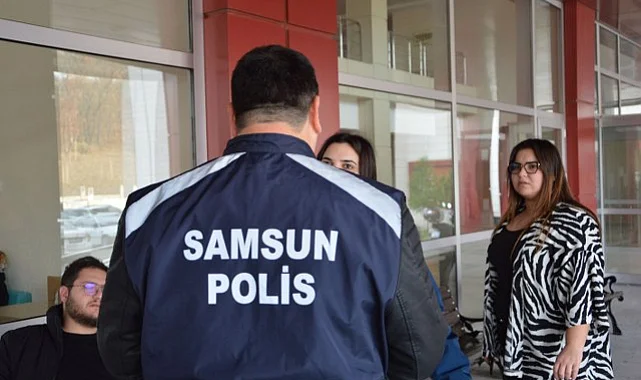 Havza'da 645 Kadına Şiddetle Mücadele ve KADES Bilgilendirmesi