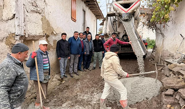 Havza Kırsalında Hafta Sonu Mesaisi
