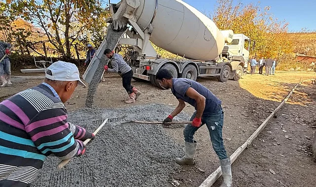 Havza Kırsalında Yol Seferberliği