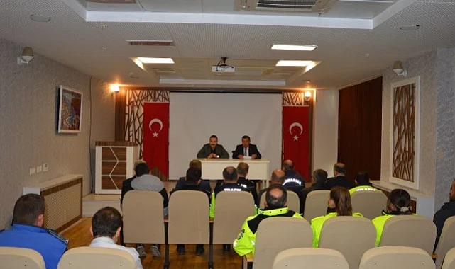 Havza'da Kış Mevsimi Trafik Tedbirleri Toplantısı Yapıldı