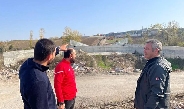 Havza'da Sanayi Köprüsü ve Bağlantı Yolu Çalışmaları İncelendi