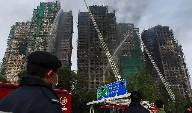 Hong Kong Site Yangınında Can Kaybı 128'e Yükseldi