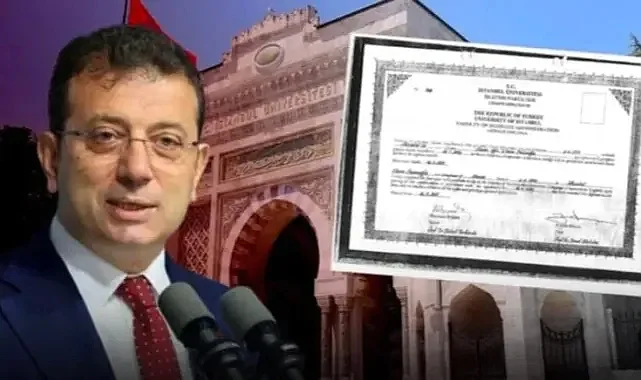 İstanbul Üniversitesi Rektöründen Ekrem İmamoğlu'nun Diploması Açıklaması