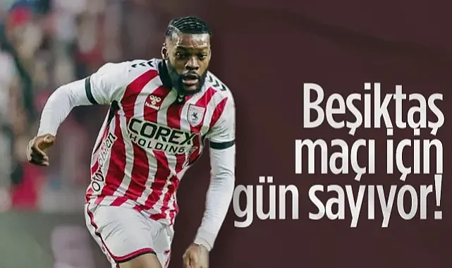 Kayserispor Maçında Sakatlanmıştı! Samsunsporlu Ntcham, Beşiktaş Maçı İçin Gün Sayıyor...