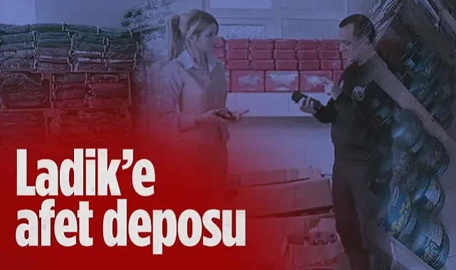 Ladik Depremi Yıldönümünde Anlamlı Proje: Afet Deposu Kuruldu
