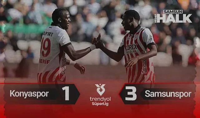 Maç Özeti | Samsunspor'dan Konyaspor'a 3 Gollü Tarife!