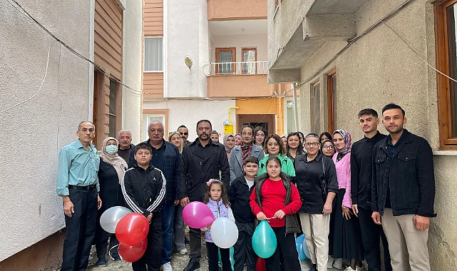 MHP Alaçam'dan Talha Kağan'a Geçmiş Olsun Ziyareti