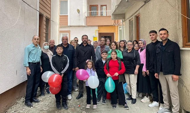 MHP Alaçam'dan Talha Kağan Akman'a Geçmiş Olsun Ziyareti