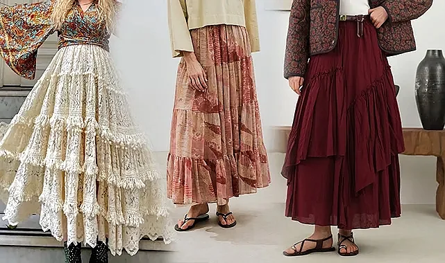 Boho Eteklerin Sonbahar-Kış Trendi Yeniden Yükselişte
