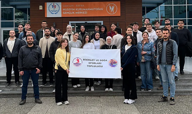 OMÜ'den Bafra'da Tarihi Doğa Yürüyüşü